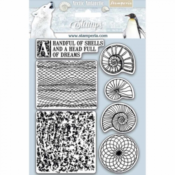 Stamperia Stamps - Artic Antarctic - Shells