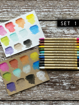 Tim Holtz Distress Watercolor Pencils - Set #1