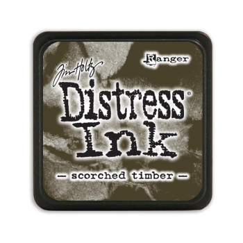 Mini Distress Ink Pad - Scorched Timber