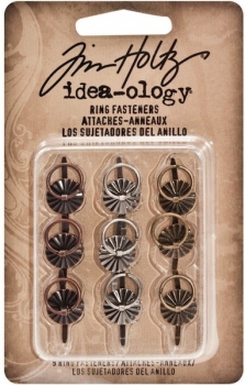 Tim Holtz - Ring Fasteners - Brads 