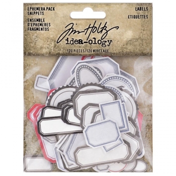 Tim Holtz Ephemera Pack - Snippets Labels