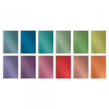 Tim Holtz Idea-Ology Kraft-Stock Pad 6"X9" - Metallic Colors
