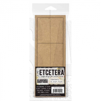 Tim Holtz - Etcetera Thickboard - Tiles, Large