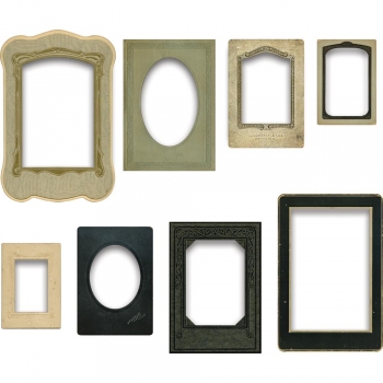 Tim Holtz Baseboards Frames 8 St.