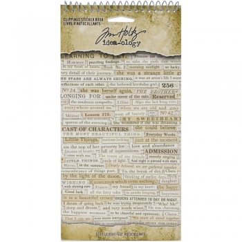 Tim Holtz Sticker Book - Clippings