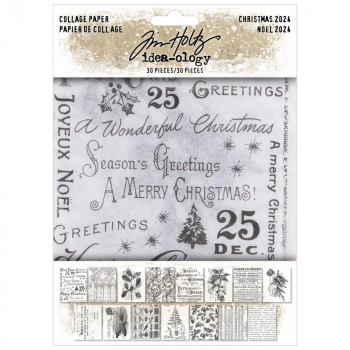 Tim Holtz Collage Paper - Christmas 2024