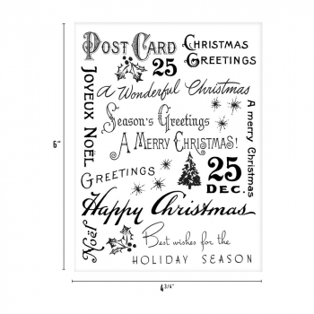 Tim Holtz Collage Paper - Christmas 2024