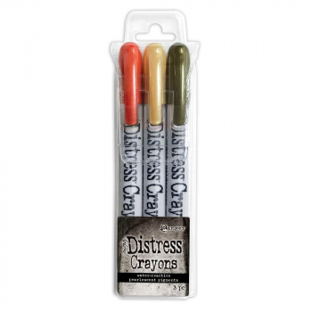 Tim Holtz Distress Crayons - Halloween Crayon Set #5