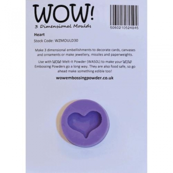 % WOW! 3D Moulds - Heart %