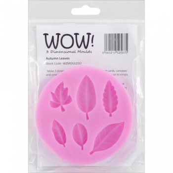 % WOW! 3D Moulds - Autum Leaves %