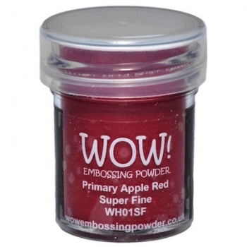 WOW! Embossingpulver Super Fine - Primary Apple Red