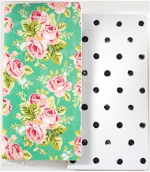 Color Crush - Notepad Set - Standard Size - Floral & Dots 