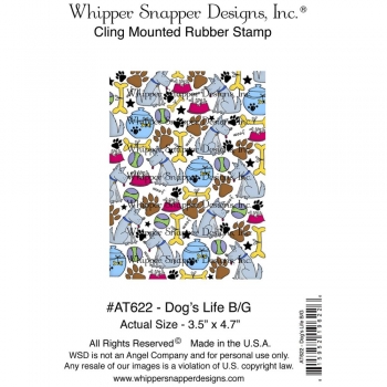 Whipper Snapper Cling - Dog`s Life B/G