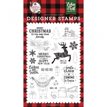 Echo Park Clear Stamps - Cookies for Santa