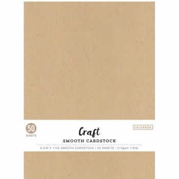 Colorbök Designer Paper Pad - Smoth Cardstock - Craftw - 8.5 x 11