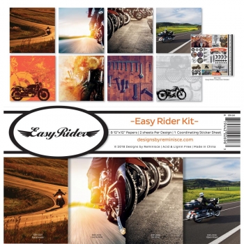 Reminisce - Collection Kit - 12" x 12" - Easy Rider