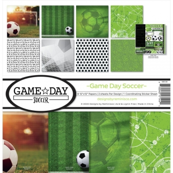 Reminisce - Collection Kit - 12" x 12" - Game Day