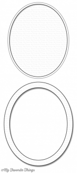 Die-namics - Oval Shaker Window & Frame