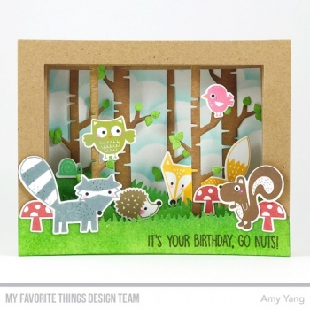 MFT Die-Namics Stanz & Stempel Set - Friendly Forest