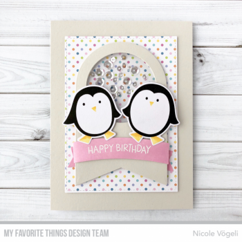 MFT Die-Namics Stanz & Stempel Set - Party Penguins