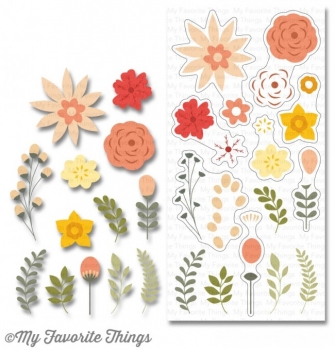 MFT Die-Namics Stanz & Stempel Set - In Bloom