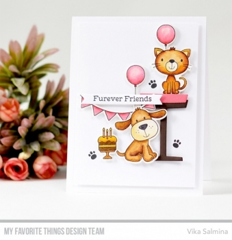 MFT Die-Namics Stanz & Stempel Set - Furever Friends