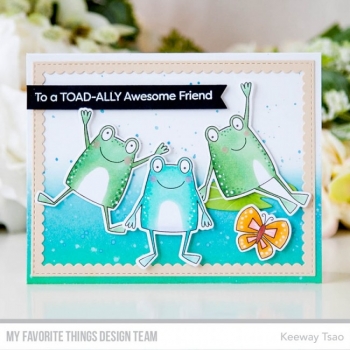 MFT Die-Namics Stanz & Stempel Set - Toad-ally Awesome