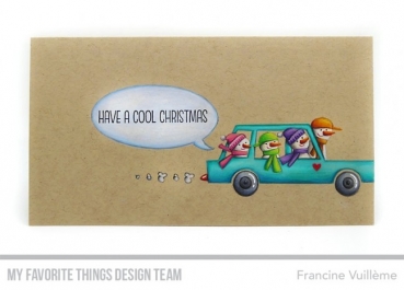 MFT Die-Namics Stanz & Stempel Set - Cool Christmas