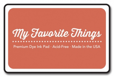 MFT Premium Dye Ink Pad - Tangy Orange