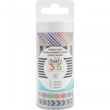 Create 365 Washi Tape Set - Brights
