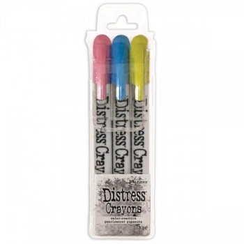 Tim Holtz Distress Crayons - Holiday Crayon Pearl Set #2