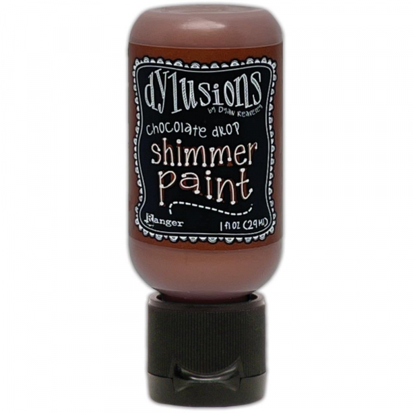 Dylusions Shimmer Paint - Chocolate Drop