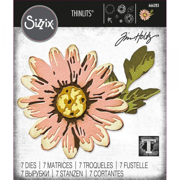 Sizzix Tim Holtz Thinlits - Blossom