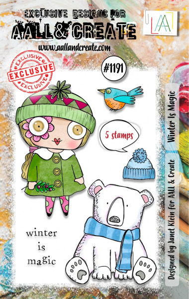 AALL & CREATE Clear Stamps - Winter Is Magic #1191