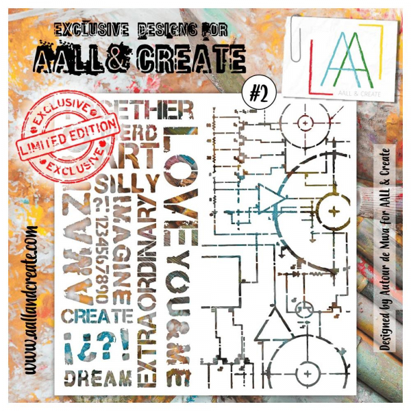 AALL & Create - Stencil - Circut #2