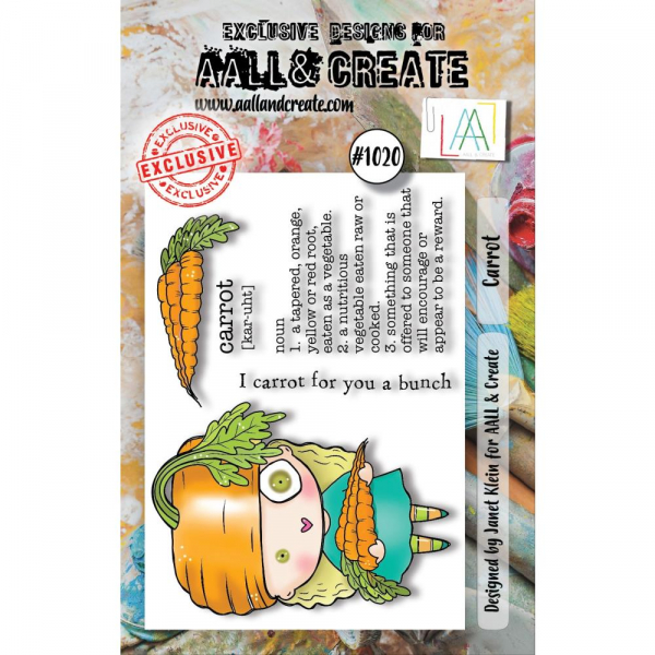 AALL & CREATE Clear Stamps - Carrot #1020