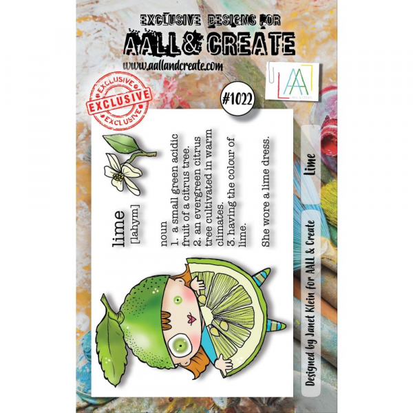 AALL & CREATE Clear Stamps - Lime #1022