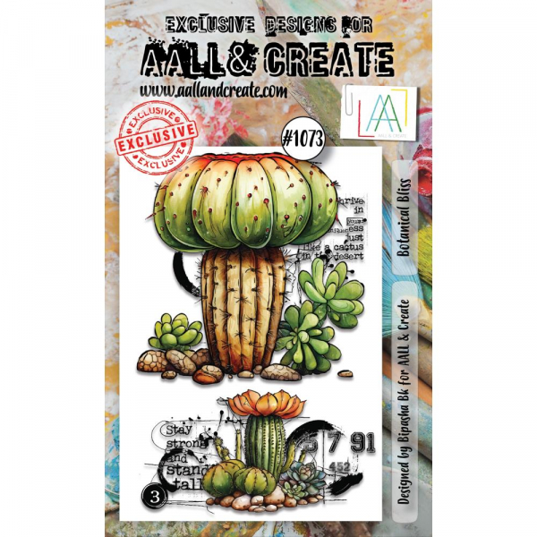 AALL & CREATE Clear Stamps - Botanical Bliss #1073