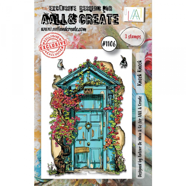 AALL & CREATE Clear Stamps - Knock Knock #1106