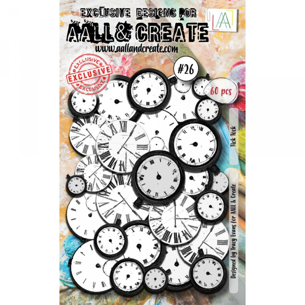 AALL & CREATE Ephemera - Tick Tock #26