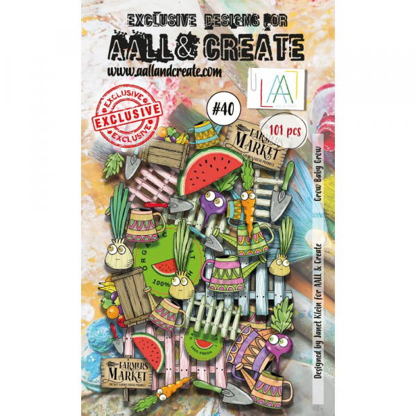 AALL & CREATE Ephemera - Grow Baby Grow #40