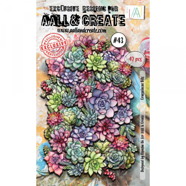 AALL & CREATE Ephemera - Crassulacae Bits #43