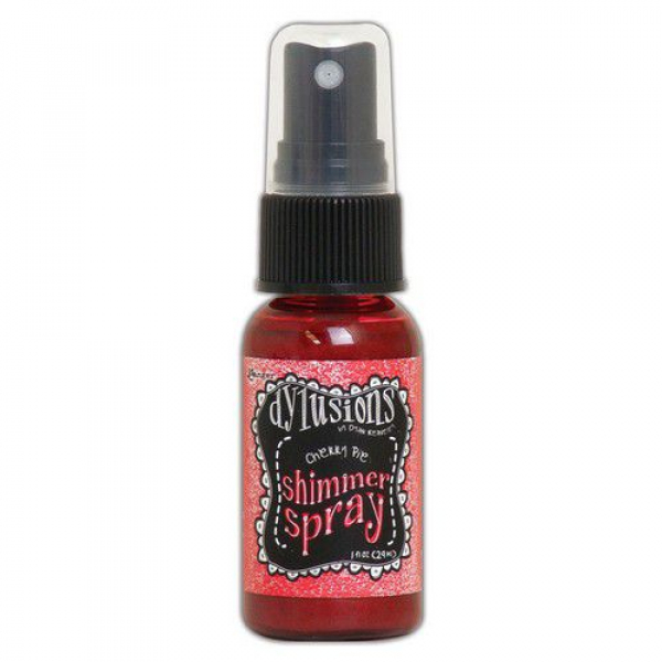 Dylusions Shimmer Spray - Cherry Pie