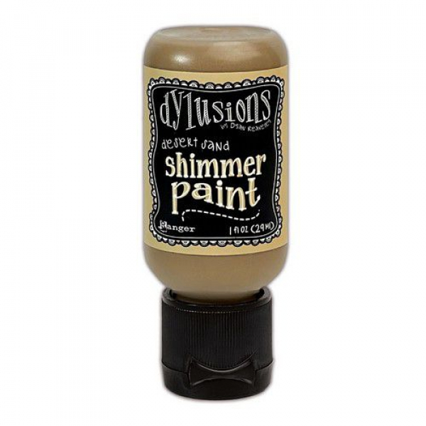 Dylusions Shimmer Paint - Desert Sand