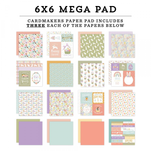 Echo Park Paper Pack - It's Easter Time - 6" x 6"