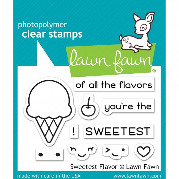Lawn Fawn Clear Stamps - Sweetest Flavor