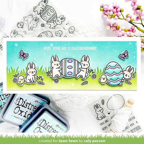 Lawn Fawn Clear Stamps - Eggstra-Ordinary Easter
