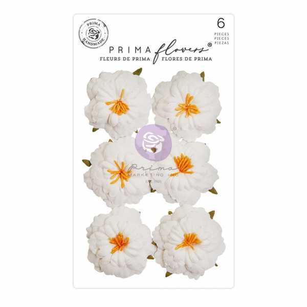 Prima Marketing Mulberry Paper Flowers - Floral Song/Spring Abstract 6 Stk.