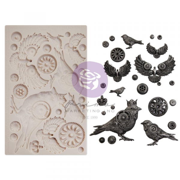 Prima Moulds - Clockwork Sparrows