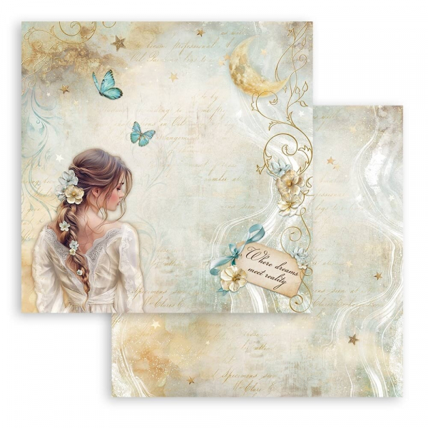 Stamperia - Romantic Collection - Masquerade 12"x12"